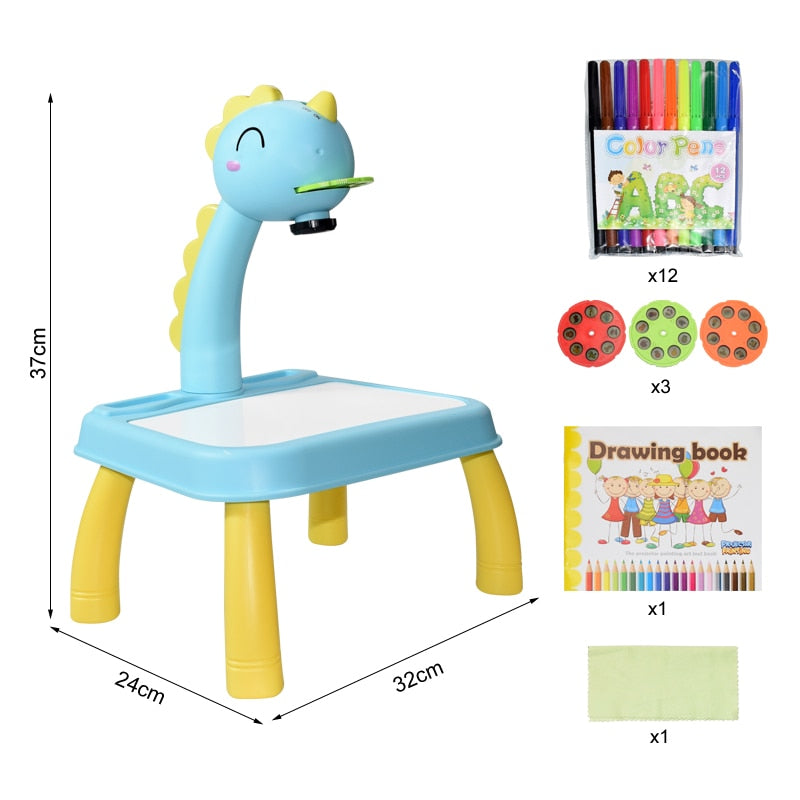 Children Led Projector Table